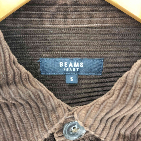 ビームスハート BEAMS HEART コーデュロイ ビッグ CPOシャツ メンズ JPN:S