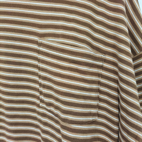 サンデイズベスト SUNDAYS BEST BORDER POCKET TEE メンズ JPN:L