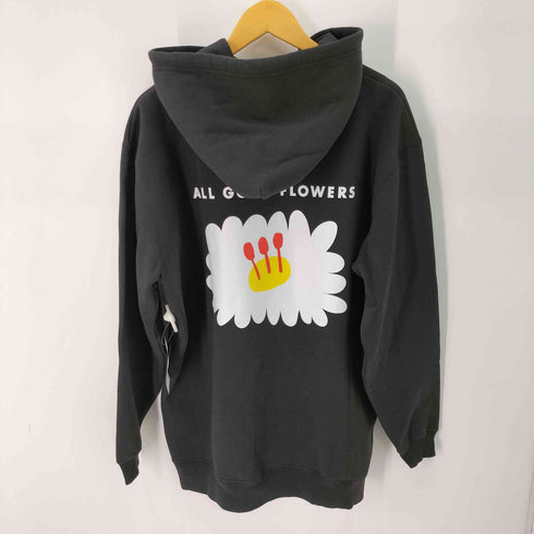 フラワー プリント パーカー メンズ JPN:XL