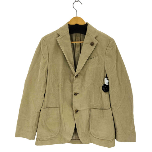 ラルディー二 LARDINI イタリア製 3B コーデュロイテーラードジャケット メンズ 46