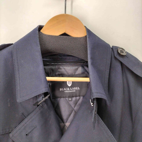 ブラックレーベルクレストブリッジ BLACK LABEL CRESTBRIDGE トレンチコート チェック柄キルティングライナー付属 メンズ JPN:M
