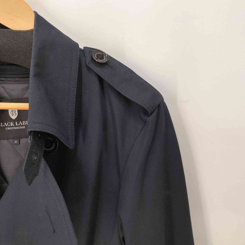 ブラックレーベルクレストブリッジ BLACK LABEL CRESTBRIDGE トレンチコート チェック柄キルティングライナー付属 メンズ JPN:M