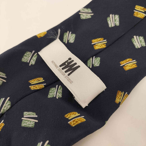 アイムイッセイミヤケ im ISSEY MIYAKE 和柄 デザイン ネクタイ メンズ