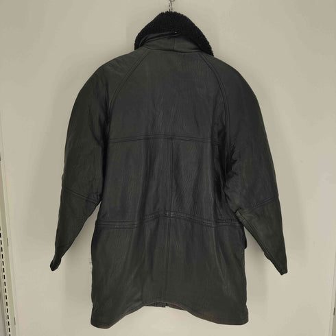 ハラジュクマザー HARAJUKU MOTHER 90S lamb leather ラムレザー 羊革 ジップアップ ハーフコート 裏地キルト メンズ import:L