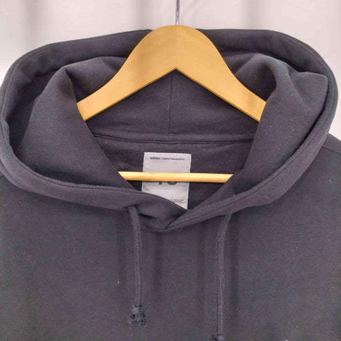 ワイスリー Y-3 KURO 3STRIPES HOODIE 3ストライプ フーディー プルオーバーパーカー メンズ JPN:L