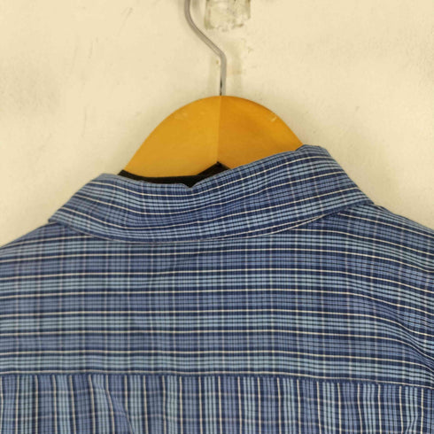バーバリーズ BURBERRYS 90S ホースロゴ刺繍 チェック柄 L/S シャツ メンズ