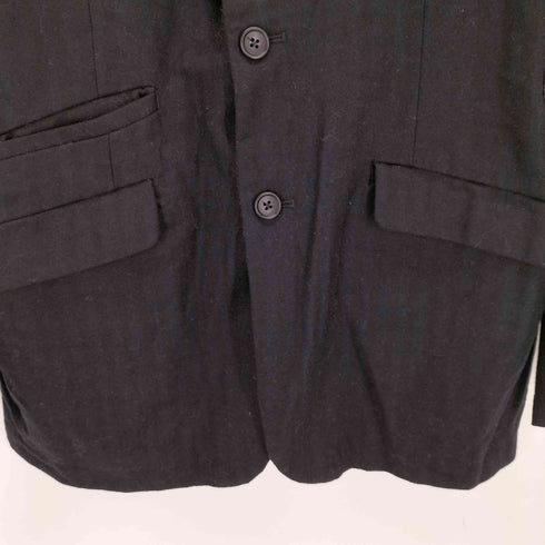 エンジニアードガーメンツ Engineered Garments USA製 ストライプウールテーラードジャケット メンズ