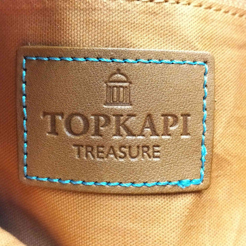 トプカピ TOPKAPI マイルドサテン スカーフ柄 トートバッグ レディース
