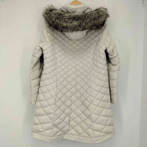 エディーバウアー Eddie Bauer キルティング ファーダウンコート レディース PL