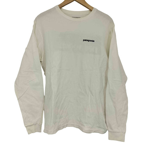 パタゴニア patagonia Long-Sleeved P-6 Logo Cotton T-Shirt メンズ JPN:S
