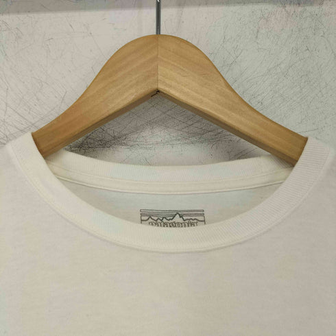 パタゴニア patagonia Long-Sleeved P-6 Logo Cotton T-Shirt メンズ JPN:S