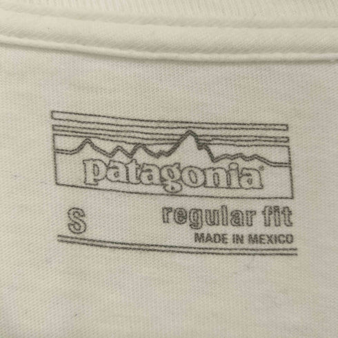 パタゴニア patagonia Long-Sleeved P-6 Logo Cotton T-Shirt メンズ JPN:S