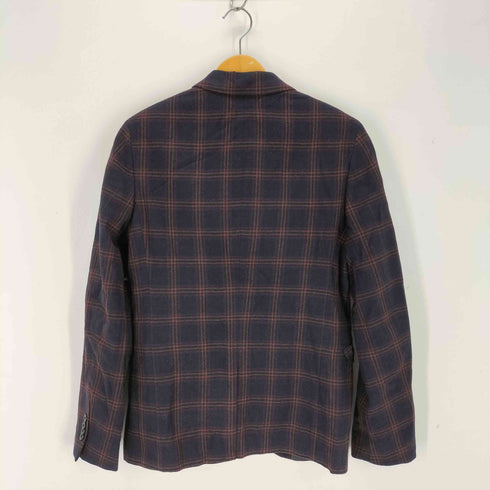 アニエスベーオム Agnes b.homme 2Bチェックウールテーラードジャケット メンズ 46