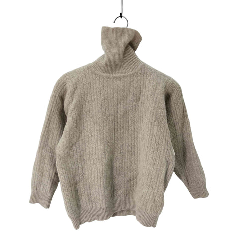 PETITE SOPHISTICATE ケーブル編み タートルネックニット レディース import:M