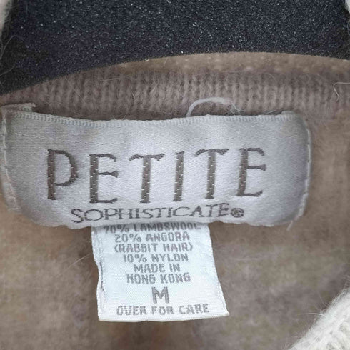 PETITE SOPHISTICATE ケーブル編み タートルネックニット レディース import:M