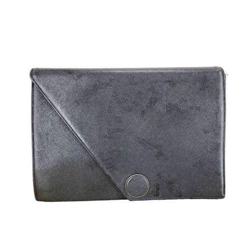 イヴサンローラン Yves Saint Laurent レザーセカンドバッグ メンズ