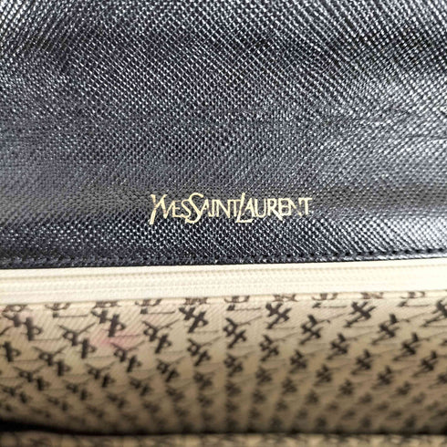 イヴサンローラン Yves Saint Laurent レザーセカンドバッグ メンズ