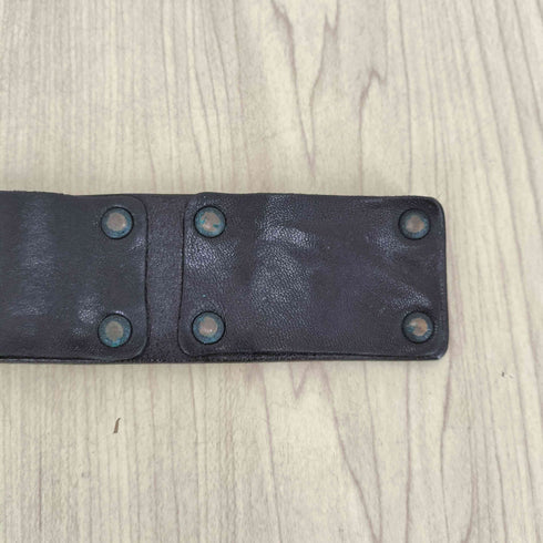 ディーゼル DIESEL レザーパッチデザイン レザーベルト メンズ 90/36