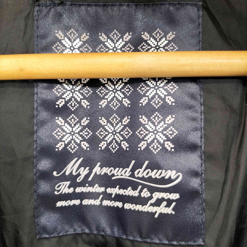 NOTA BENE Y2K 光沢 フーデッドダウンジャケット メンズ JPN:L