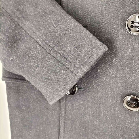 イヴサンローラン Yves Saint Laurent イタリア製 メルトンショートピーコート メンズ