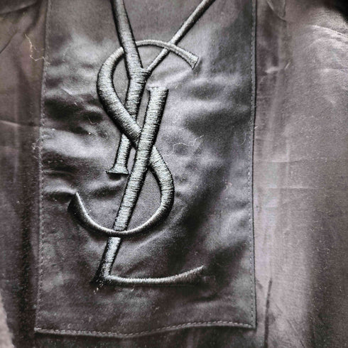 イヴサンローラン Yves Saint Laurent イタリア製 メルトンショートピーコート メンズ