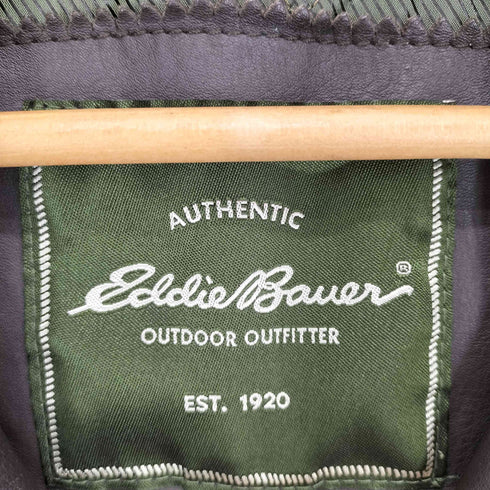 エディーバウアー Eddie Bauer 00S カウレザーハーフコート メンズ import:XL
