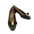 サルヴァトーレフェラガモ Salvatore Ferragamo イタリア製 VARA レザーパンプス レディース 6 1/2