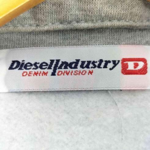 ディーゼルインダストリー Diesel Industry Y2K アシンメトリー 変形ジップ 袖デニム切替 フード付き ギミックジャケット メンズ import:M