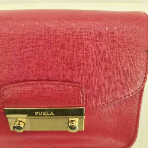 フルラ FURLA メトロポリス ミニクロスボディショルダーバッグ チェーン レディース