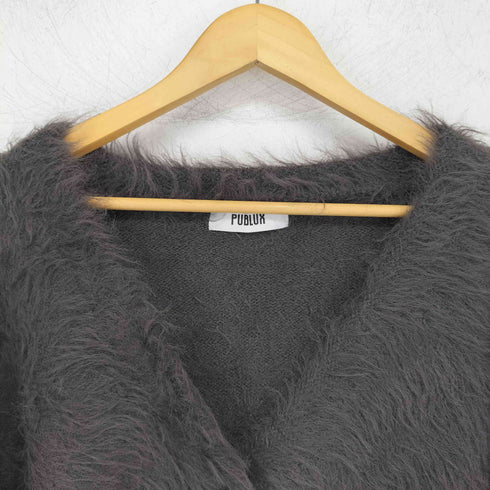 パブリュクス PUBLUX シャギーカーディガン レディース FREE