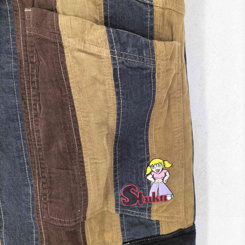 stuka パッチワークワイドパンツ メンズ 36/34