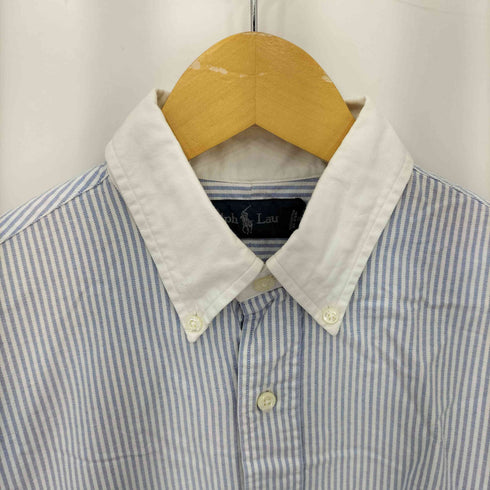 ラルフローレン RALPH LAUREN 90s ノーポニー ボタンダウン ストライプシャツ メンズ 151/2