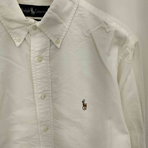 ラルフローレン RALPH LAUREN ポニー刺繍 コットン ボタンダウン シャツ メンズ 151/2-32