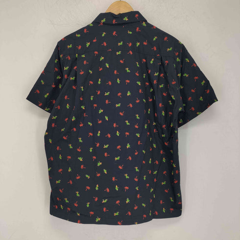 サンサーフ SUN SURF COTTON TWILL REGULAR COLLAR SHIRT HULA & PALM TREE メンズ JPN:M