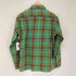 キャッツポウ CATS PAW マドラスチェック ロゴワッペン フラップポケット 猫目ボタン フランネルシャツ メンズ JPN:M