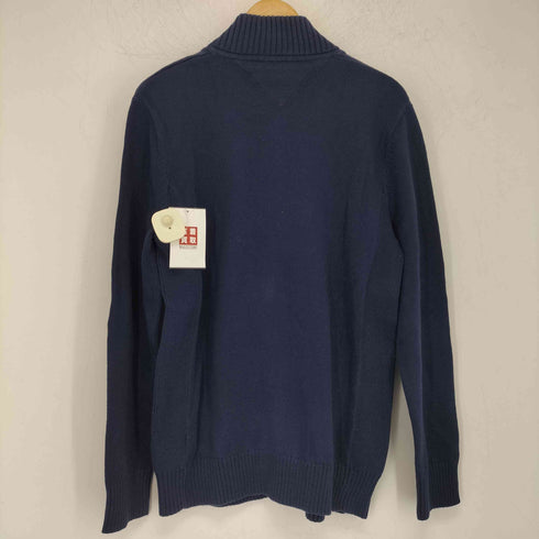 トミーヒルフィガー TOMMY HILFIGER コットン ドライバーズニット ジップニット メンズ JPN:L