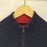 トミーヒルフィガー TOMMY HILFIGER コットン ドライバーズニット ジップニット メンズ JPN:L