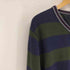 トミーヒルフィガー TOMMY HILFIGER エンブレム刺繍 カシミヤ混 ボーダーニットセーター メンズ JPN:XL