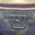 トミーヒルフィガー TOMMY HILFIGER エンブレム刺繍 カシミヤ混 ボーダーニットセーター メンズ JPN:XL
