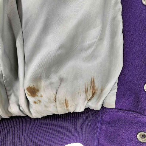 ホロウェイ HOLLOWAY 90S MADE IN USA ワッペンスタジャン メンズ 38