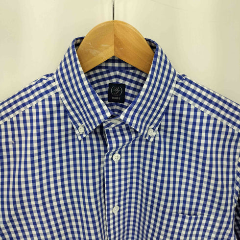 ビームスエフ BEAMS F ギンガムチェックボタンダウンシャツ メンズ US:38