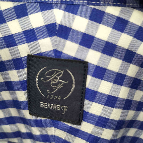 ビームスエフ BEAMS F ギンガムチェックボタンダウンシャツ メンズ US:38