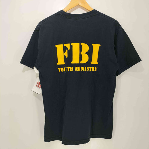 ギルダン GILDAN FAITH IS NOT A CRIME メッセージプリント クルーネックTシャツ メンズ import:M