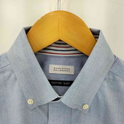 マッキントッシュフィロソフィー MACKINTOSH PHILOSOPHY S/Sボタンダウンシャツ メンズ UK:38