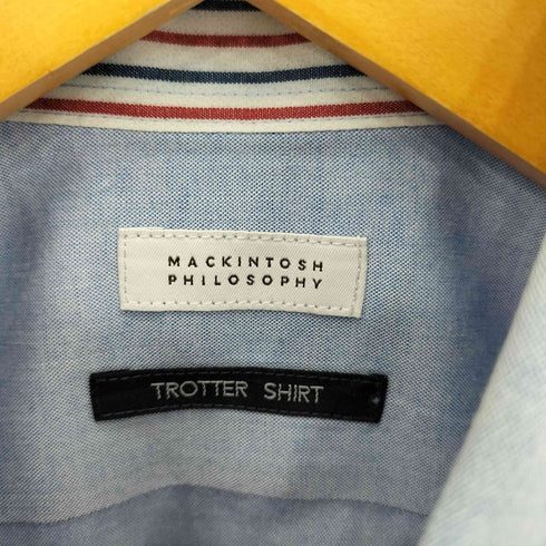 マッキントッシュフィロソフィー MACKINTOSH PHILOSOPHY S/Sボタンダウンシャツ メンズ UK:38