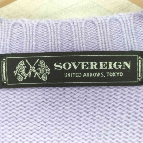ソブリン Sovereign Cashmere カシミヤ クルーネック ニット メンズ JPN:M