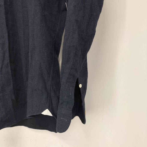 マリアサンタンジェロ Maria Santangelo マチ付き ロングスリーブシャツ メンズ UK:38