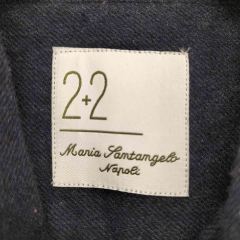 マリアサンタンジェロ Maria Santangelo マチ付き ロングスリーブシャツ メンズ UK:38