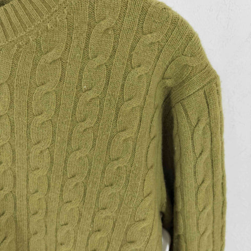トゥモローランドトリコ TOMORROWLAND tricot ケーブルニットセーター メンズ JPN:S