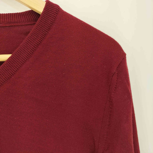 ザノーネ ZANONE ウールVネックニットセーター メンズ JPN:46